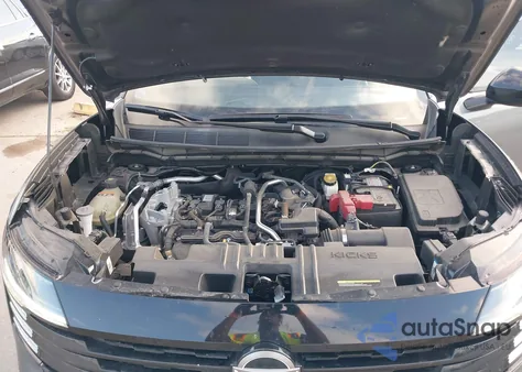 2025 Nissan Kicks Sv Fwd from USA, damaged, VIN 3N8AP6CA7SL318554